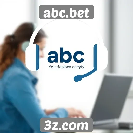Suporte ao cliente no site abc.bet